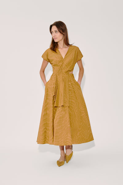 Swept Away Dress in Moire Tracee