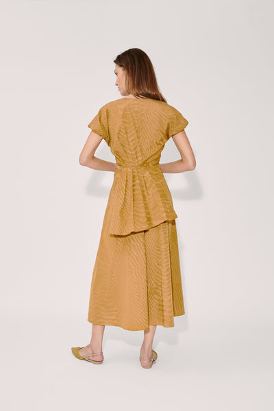 Swept Away Dress in Moire Tracee