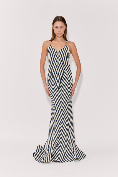 Lily Skirt in Vintage Stripes