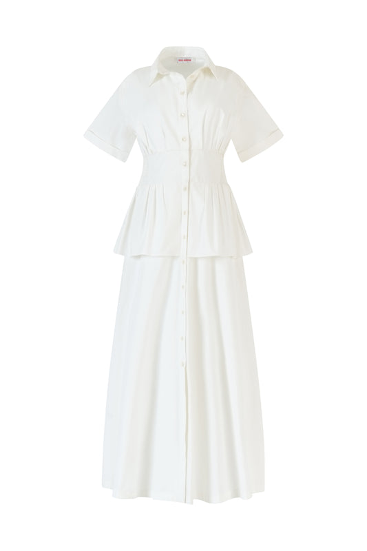 Boogie Woogie Bugle Boy Dress in Cotton Poplin