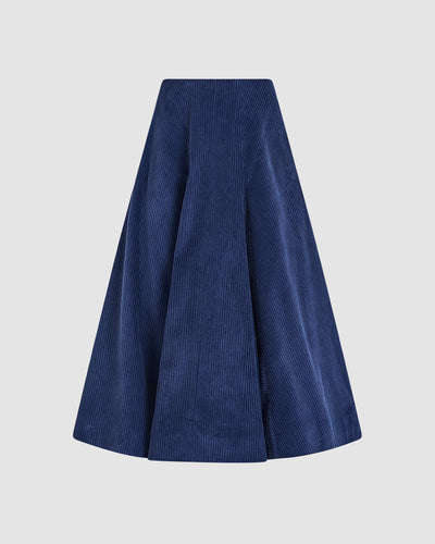 Flouncy Skirt in Wide Wale Corduroy