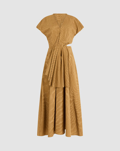 Swept Away Dress in Moire Tracee