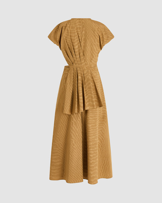 Swept Away Dress in Moire Tracee