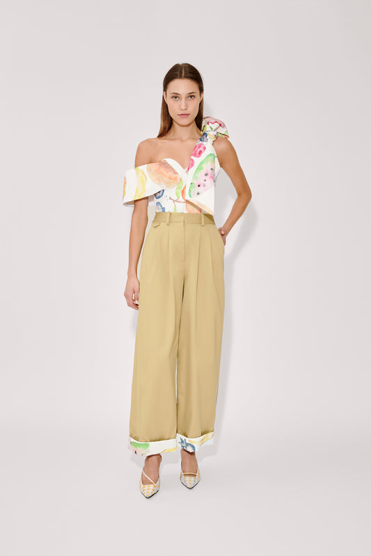 Loop-dy Loo Top in Fruit Cotton Faille