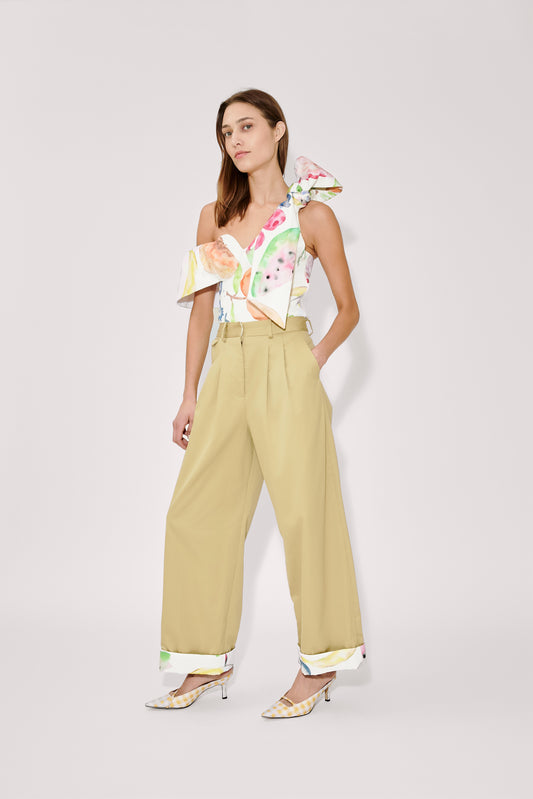 Loop-dy Loo Top in Fruit Cotton Faille