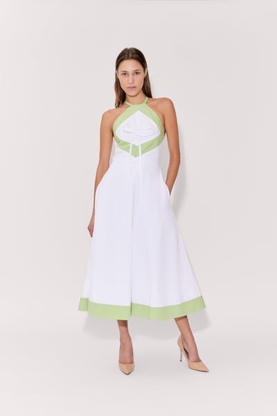50s Dress in Heavy Cotton Poplin