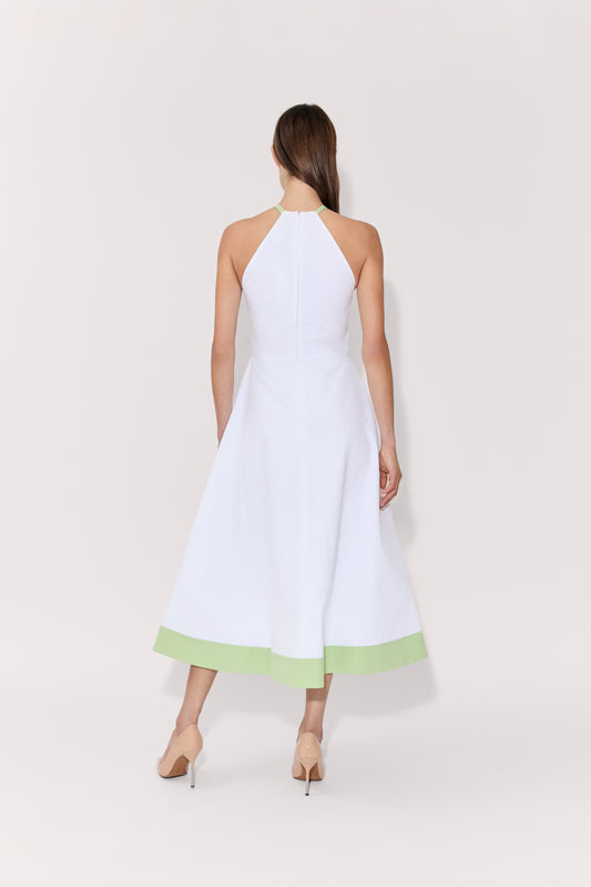 50s Dress in Heavy Cotton Poplin