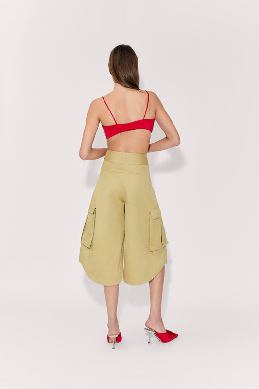 Surf Shorts in Khaki Utility