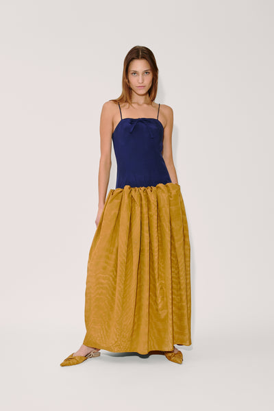 Spaghetti Strap Fifi Gown in Moire Tracee