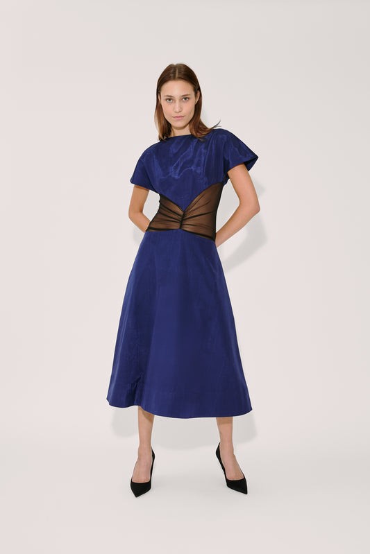 Sands Through the Hourglass Dress in Ridged Moire