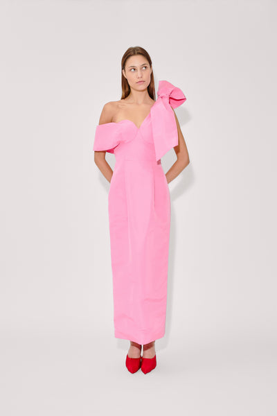 Loop-dy Loo Dress in Ultrafine Silk Faille