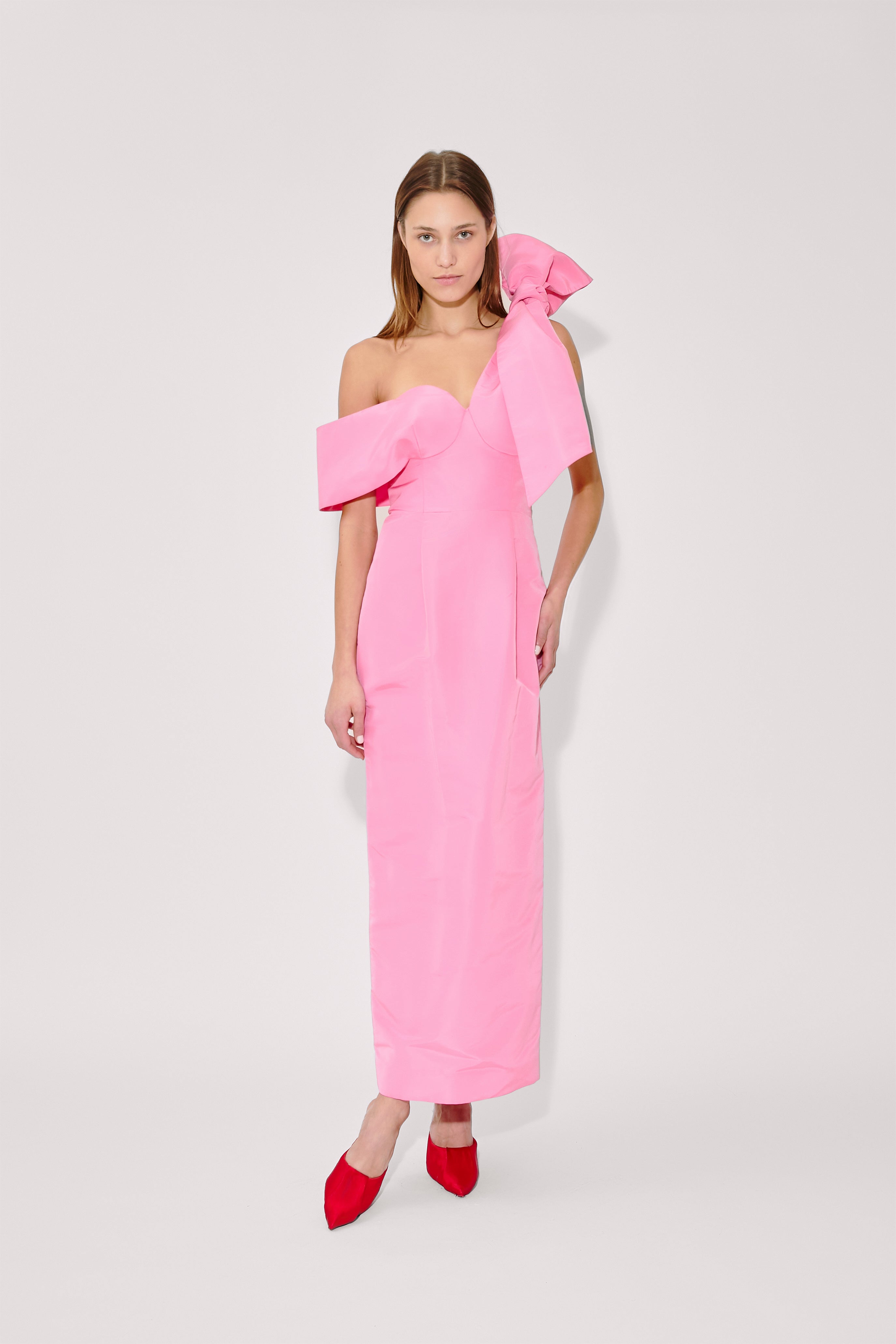 Loop-dy Loo Dress in Ultrafine Silk Faille – Rosie Assoulin