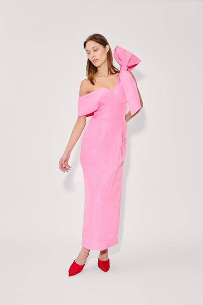 Loop-dy Loo Dress in Ultrafine Silk Faille