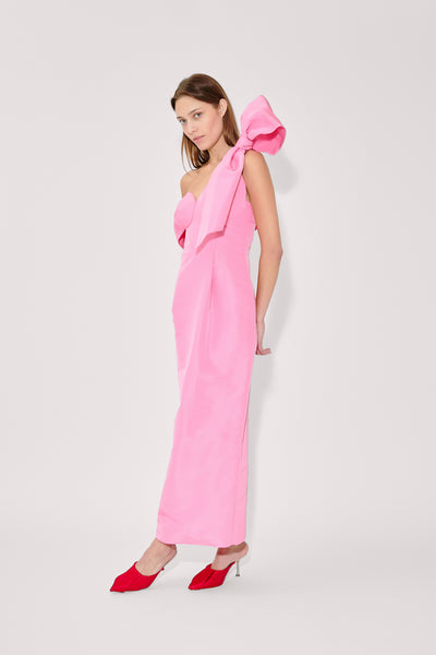 Loop-dy Loo Dress in Ultrafine Silk Faille