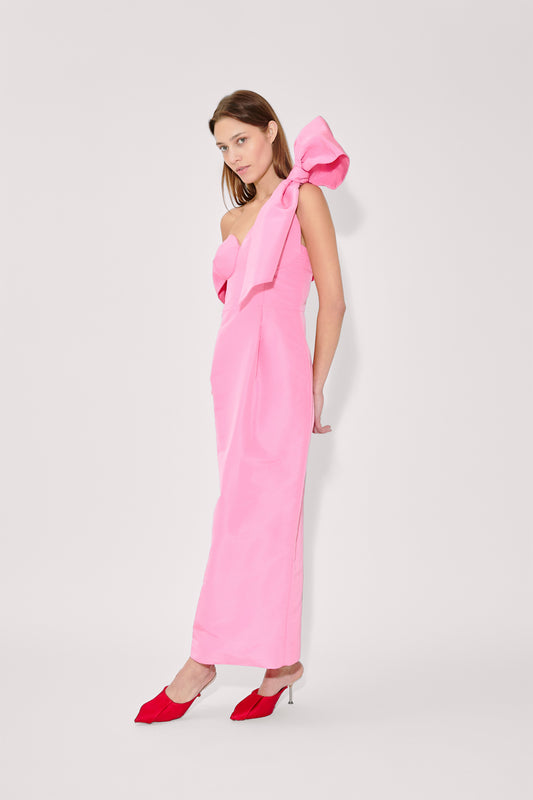 Loop-dy Loo Dress in Ultrafine Silk Faille