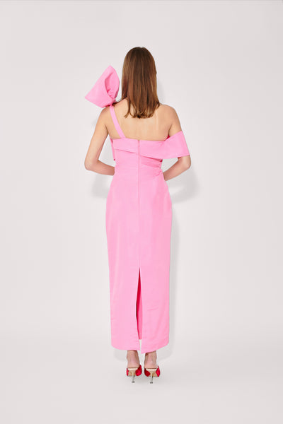 Loop-dy Loo Dress in Ultrafine Silk Faille
