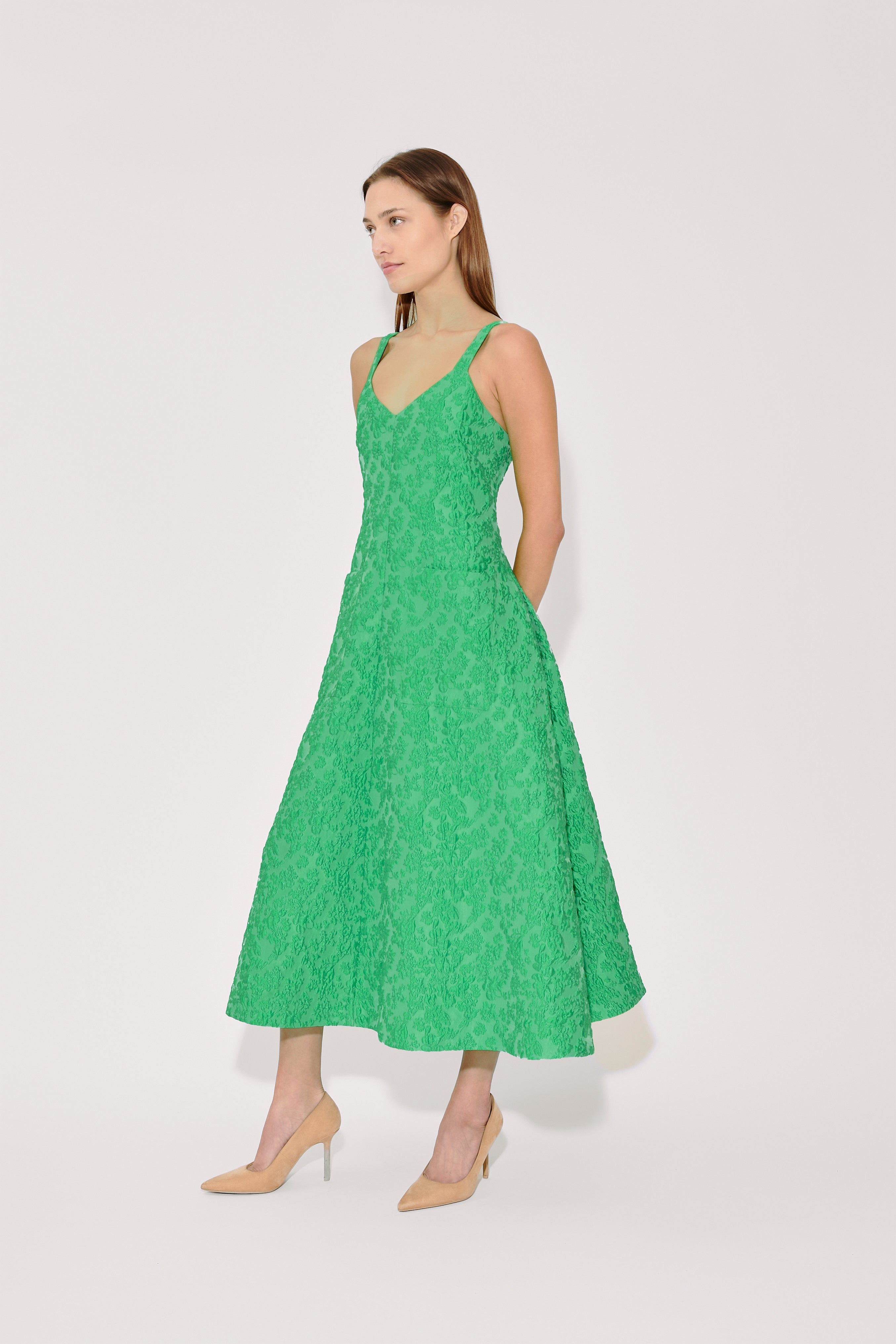 Pocktail Dress in Wildflower Cloque – Rosie Assoulin