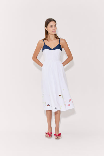The Undress in Eyelet Cotton Poplin