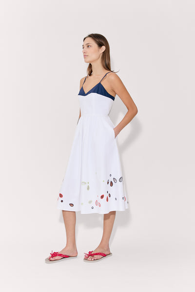 The Undress in Eyelet Cotton Poplin