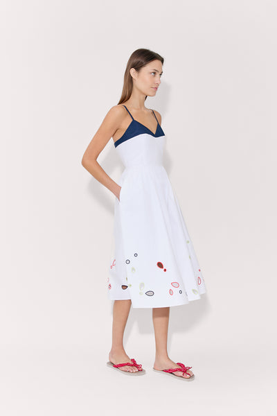 The Undress in Eyelet Cotton Poplin