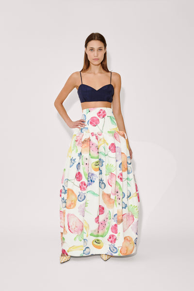 Sweetheart Bra Top in Ridged Moire