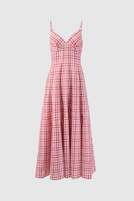 Cami Maxi Dress in Easy Breezy Plaid
