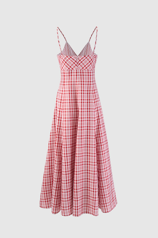 Cami Maxi Dress in Easy Breezy Plaid
