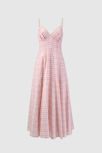 Cami Maxi Dress in Easy Breezy Plaid