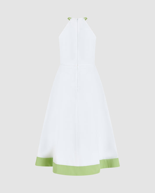 50s Dress in Heavy Cotton Poplin