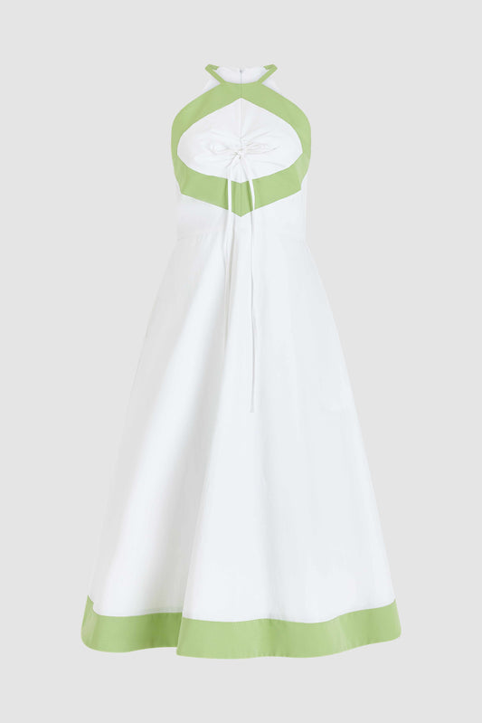 50s Dress in Heavy Cotton Poplin