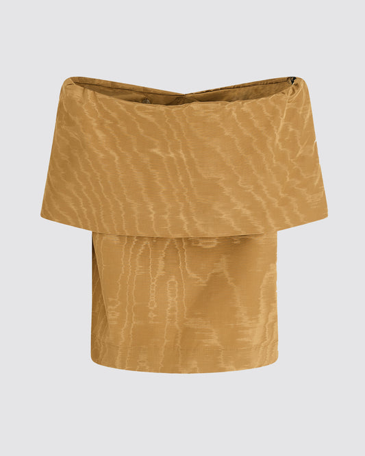 Flapjack Top in Moire Tracee