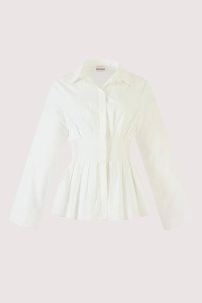 Boogie Woogie Bugle Boy Top in Cotton Poplin