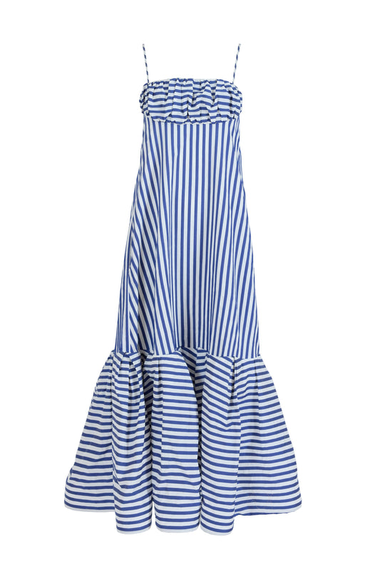 Cami Maxi Dress in Awning Stripe