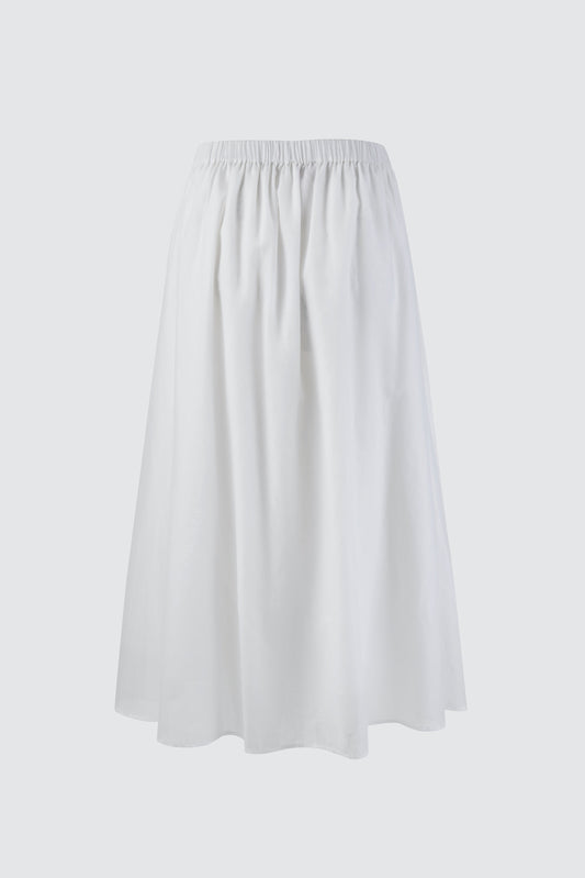 Easy Does It Skirt in Lightweight Cotton Voile