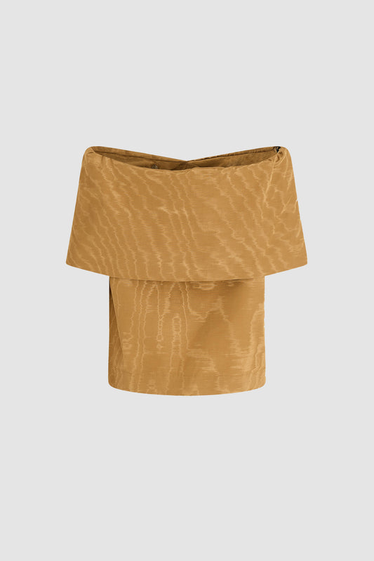 Flapjack Top in Moire Tracee