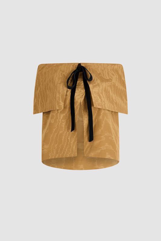 Flapjack Top in Moire Tracee