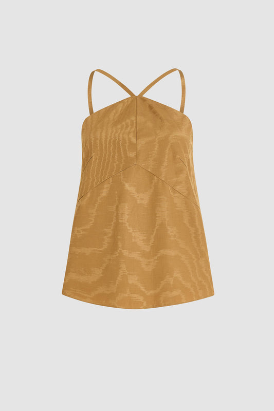 Flying V Top in Moire Tracee