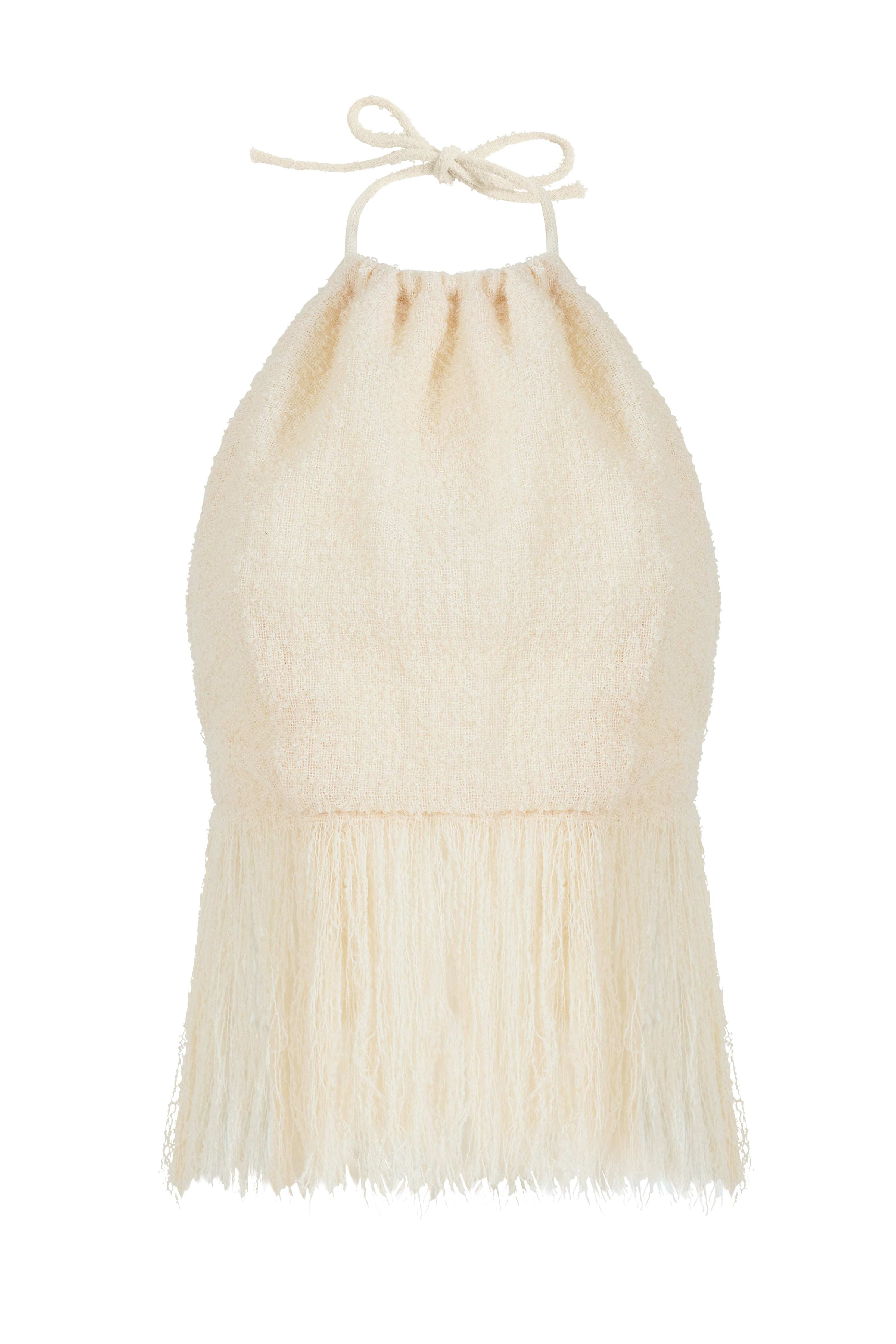 トップス acka fringe american sleeve tops fringe american sleeve tops – Acka online store