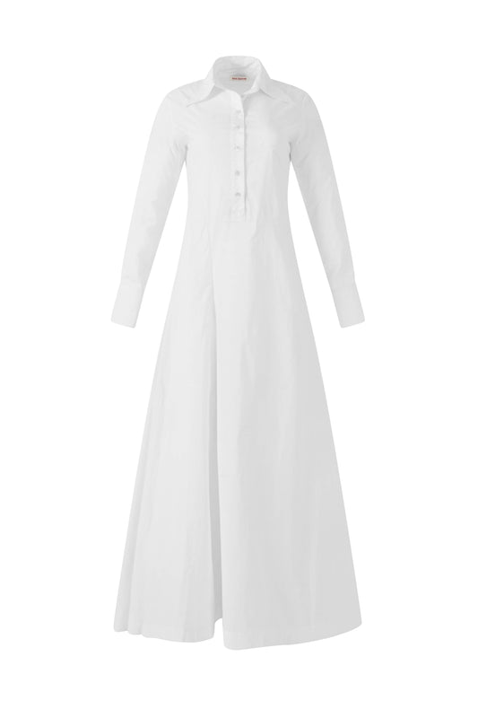 Groovy Shirtdress in Cotton Poplin