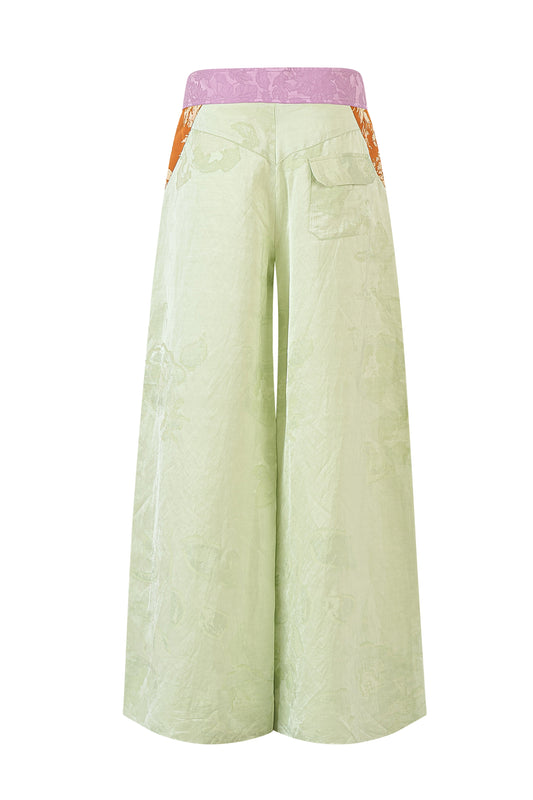 Harbor Pant in Paintbrush Jacquard