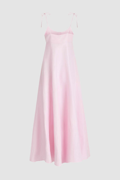 High Garden Maxi Dress in Linen Viscose