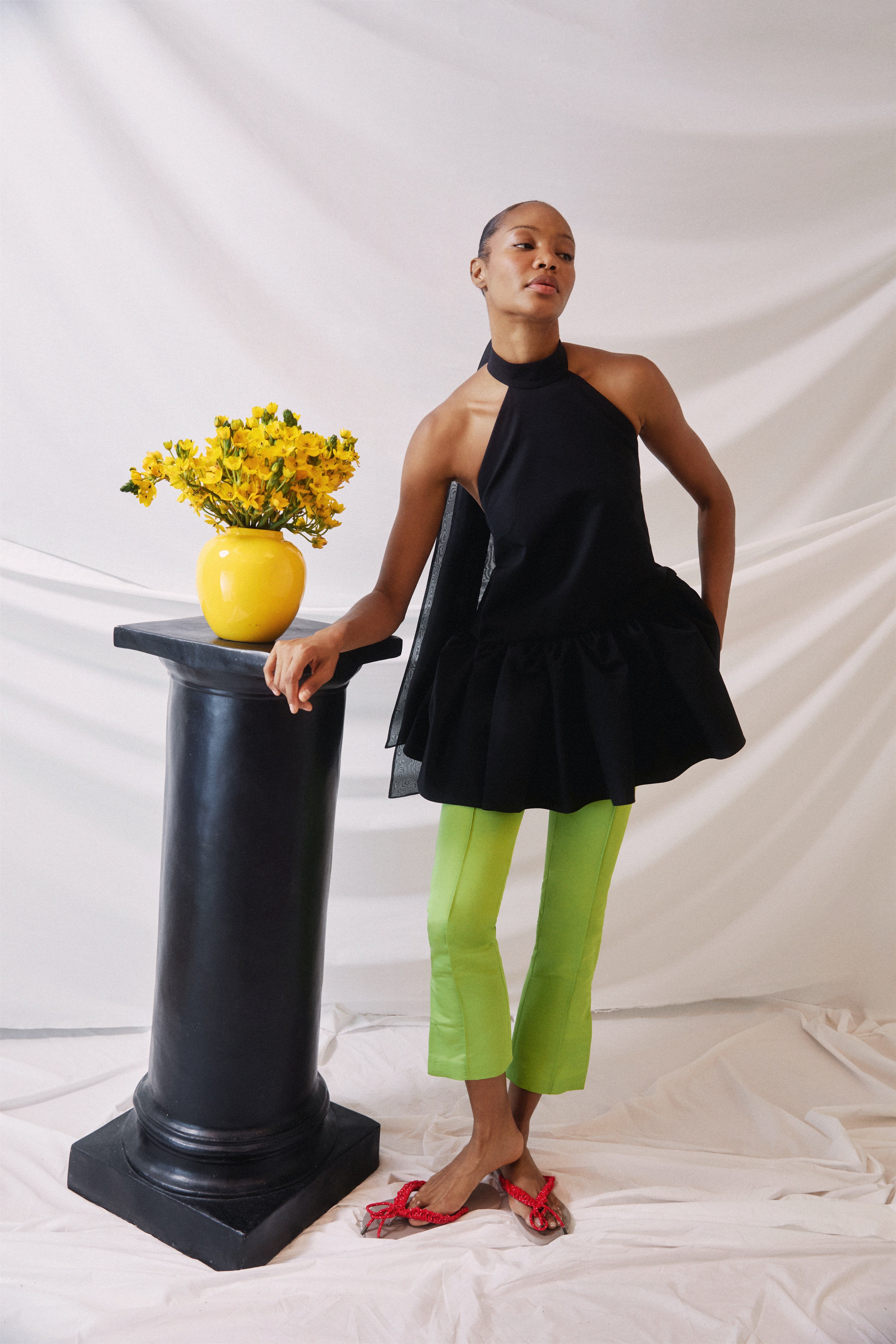 Fifi Top in Ridged Cotton – Rosie Assoulin