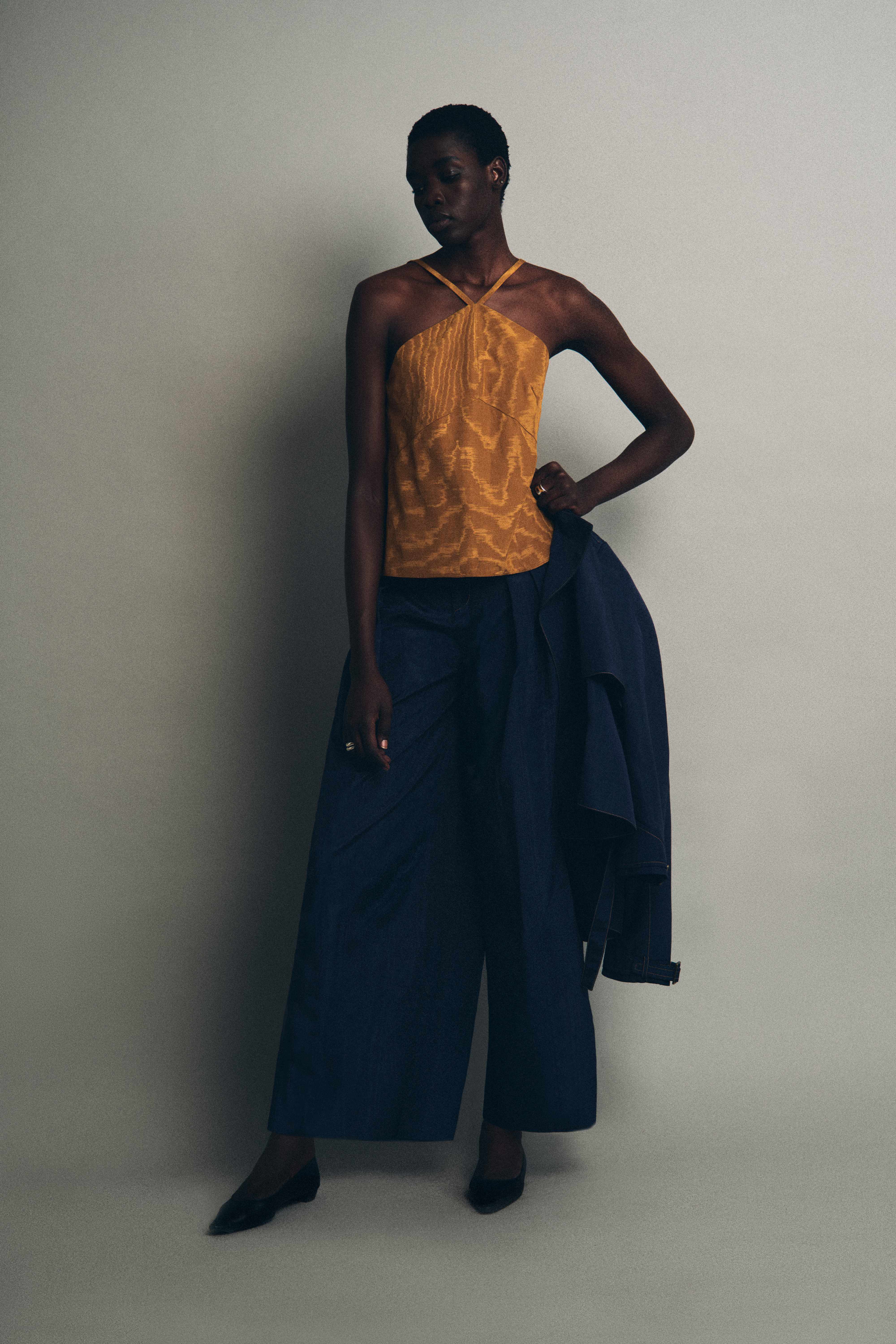 パンツ PHEENY/HOLE RUSSELL WIDE PANTS PHEENY Hole russell wide pants