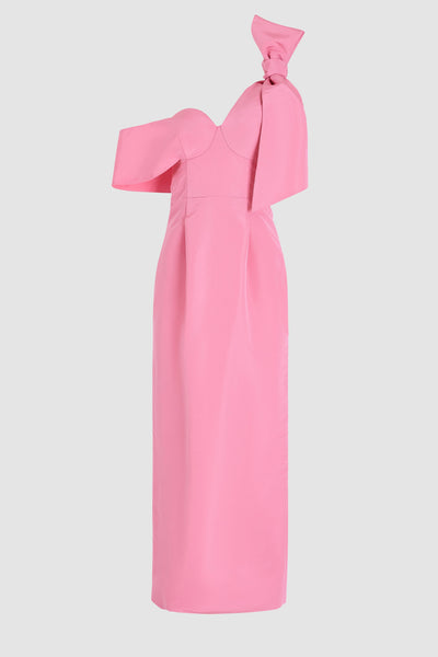 Loop-dy Loo Dress in Ultrafine Silk Faille
