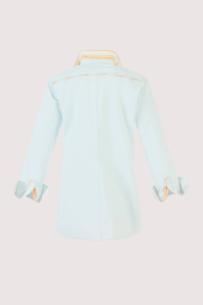 Oversized Button Down in Ultrafine Cotton Poplin