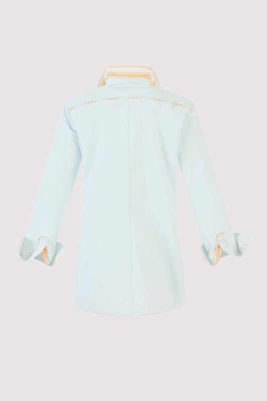 Oversized Button Down in Ultrafine Cotton Poplin