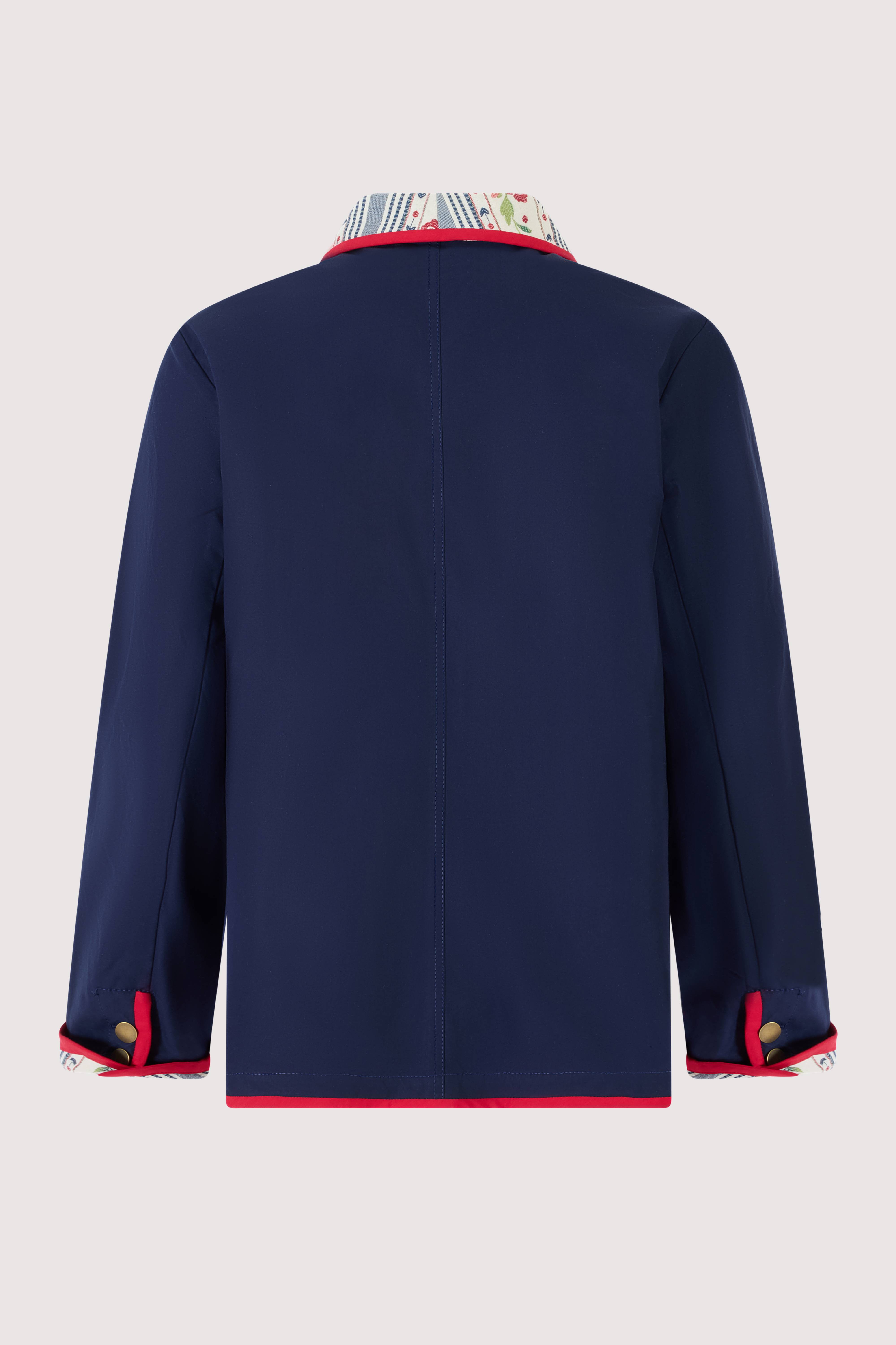 Patchwork Safari Jacket in Litchfield Floral Jacquard – Rosie Assoulin