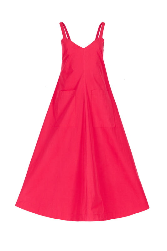 Pocktail Dress in Cotton Poplin Rosie Assoulin Pocktail Dress in Cotton Poplin Rosie Assoulin