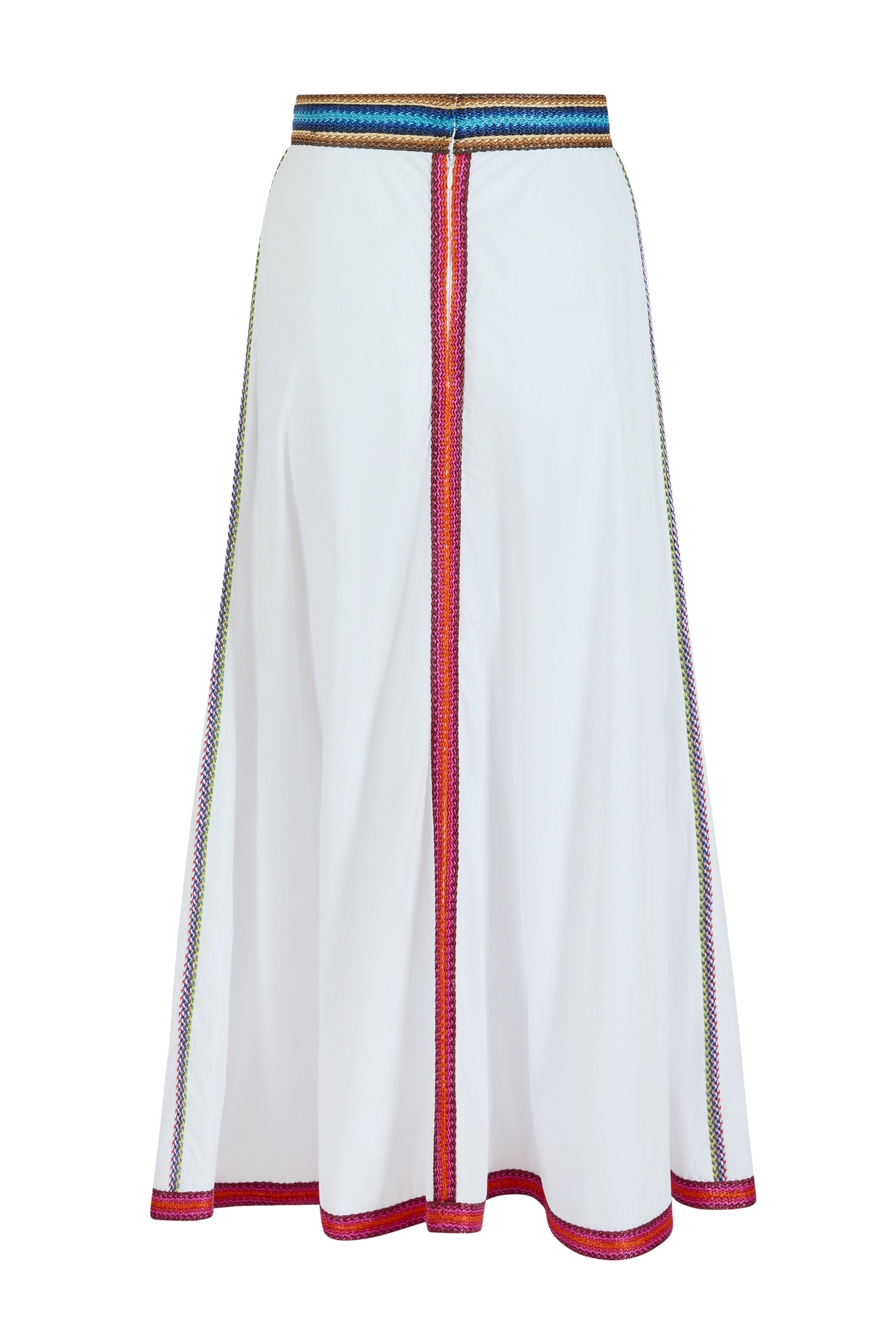 Quartered A-Line Skirt in Washed Taffeta Poplin – Rosie Assoulin