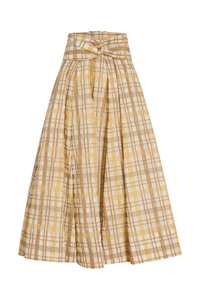 A-Line Skirt - Crunchy Plaid